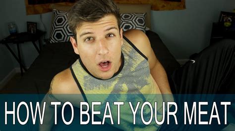 what is beating your meat.